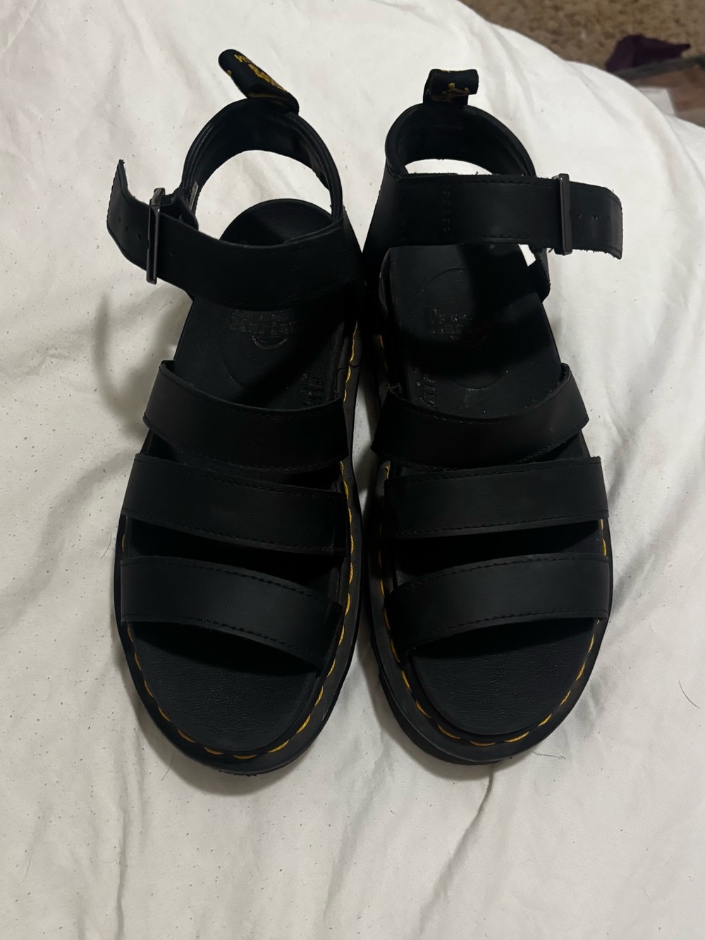black doc marten blaire sandal size 7 *barely worn*